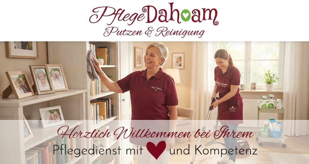 Reinigung einer Wohnung mit Staubsauger
