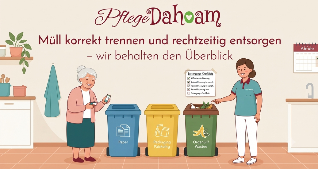 Recyclingbehälter für Mülltrennung